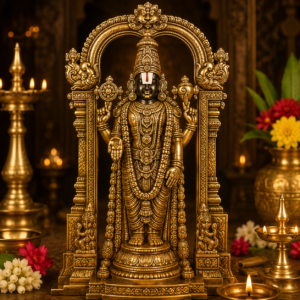 New Arrivals Brass Balaji Venkateswara Idol