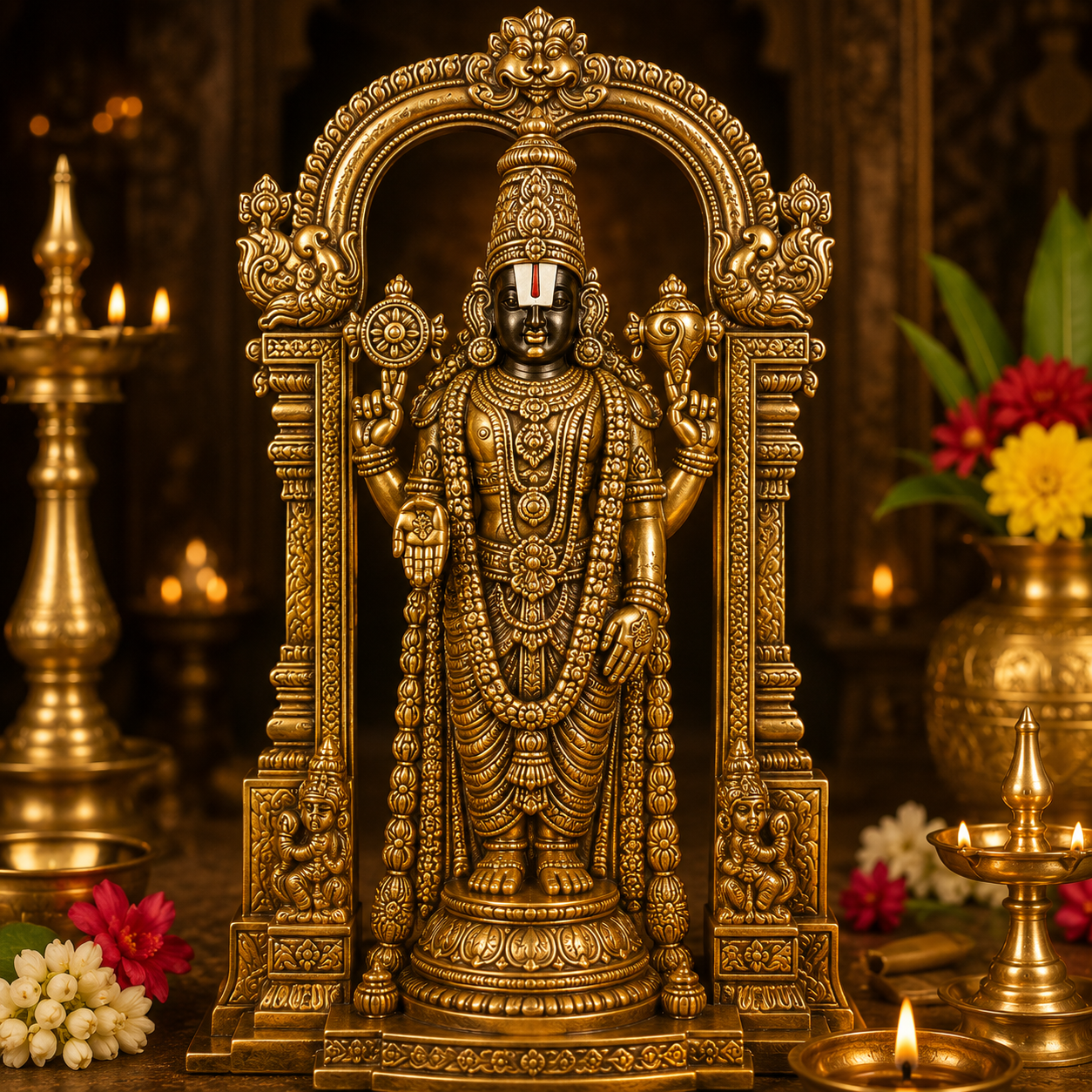 ChatGPT Image Jun 19, 2026, 05_11_51 PM Brass Balaji Venkateswara Idol