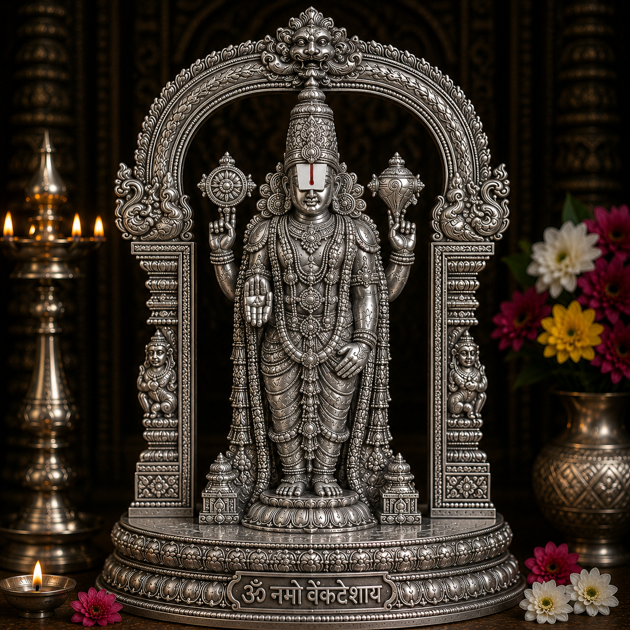 ChatGPT Image Jun 19, 2026, 06_13_14 PM Silver Antique Balaji Venkateswara